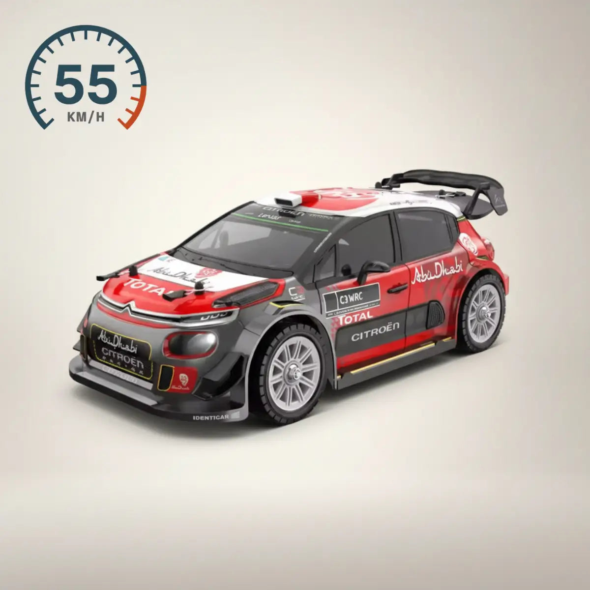 Rallyeauto 55 km/h - Brushless & 45A-Regler - 1:14