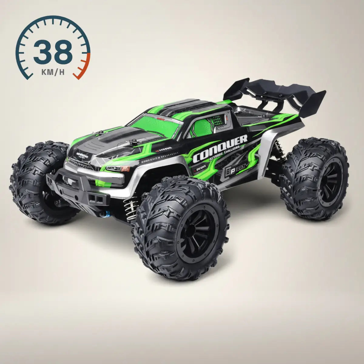 Monstertruck 38 km/h - Vollmetall-Antrieb - 1:16