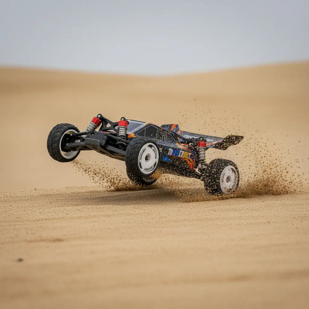 Buggy 25 km/h - Nylon-Chassis & Metallverschluss - 1:24
